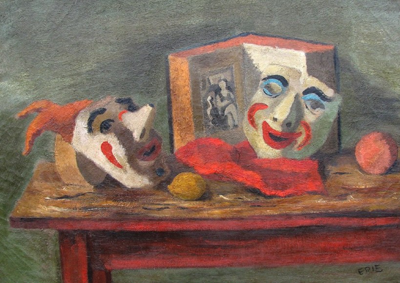 Stuart Edie, Still Life with Masks