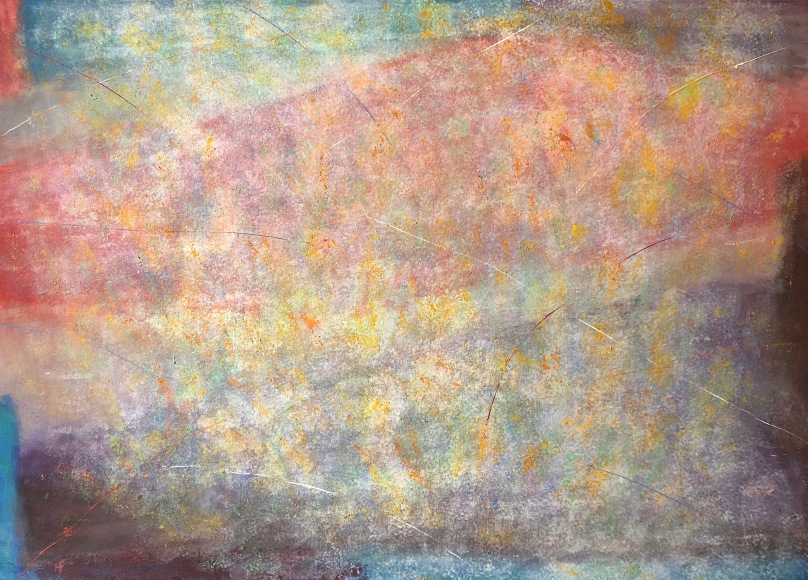 Herbert Ferber 1987 painting entitled &quot;Ilsa&quot; from George's Series.