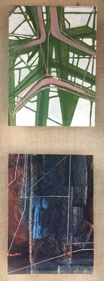 Jimmy Ernst, Untitled Diptych