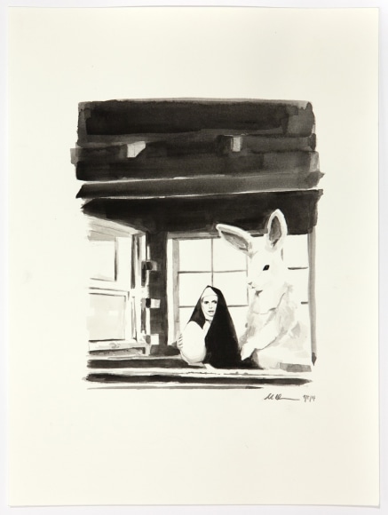 Easter Sunday, 2014, Watercolor on paper