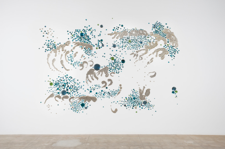 Rob Wynne, The Backstage of the Universe Install, GAVLAK Los Angeles