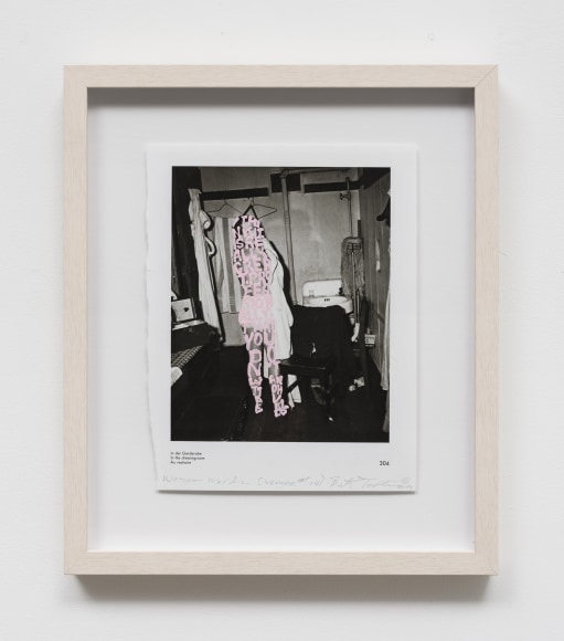 Betty Tompkins, Women words (Wegee #14), 2019