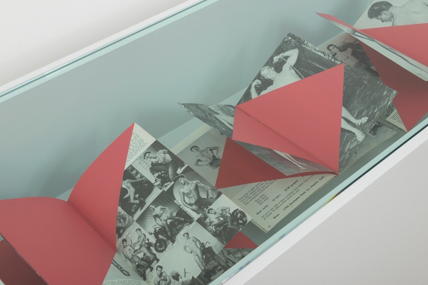 Yuval Pudik, vitrine detail, Old Fires Were Burning