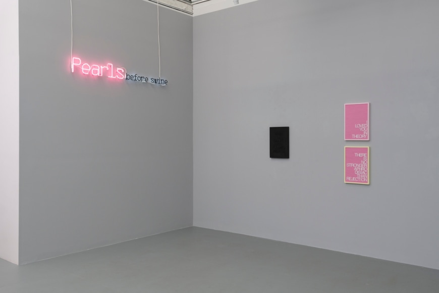 Installation view of "Absurdist Logic"