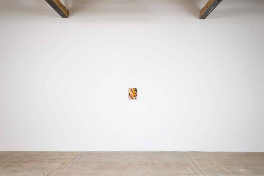 Installation view of Andrew Brischler "Storms"