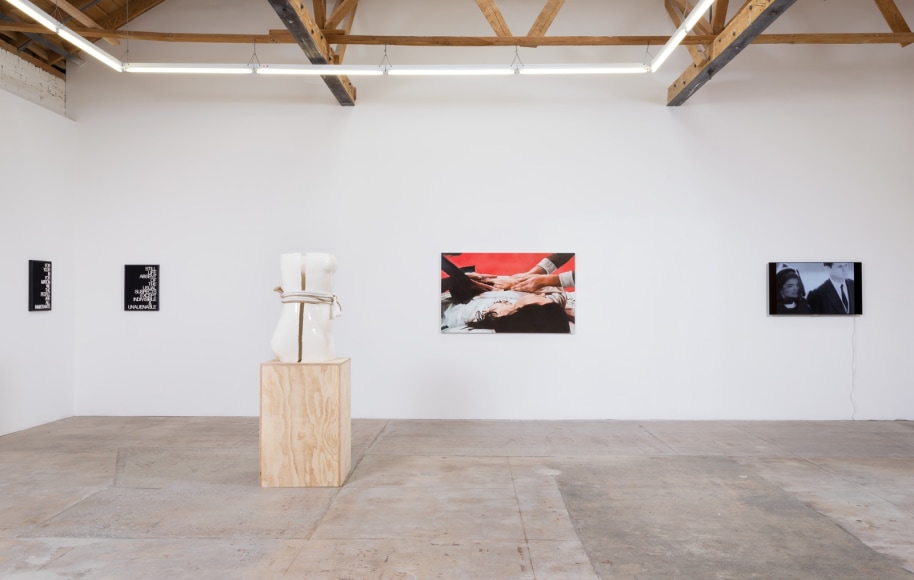 Installation view of "Not I, We"