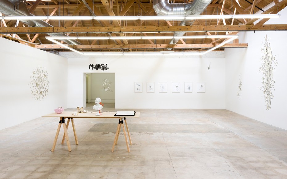 Rob Wynne: The Backstage of the Universe Install, GAVLAK Los Angeles