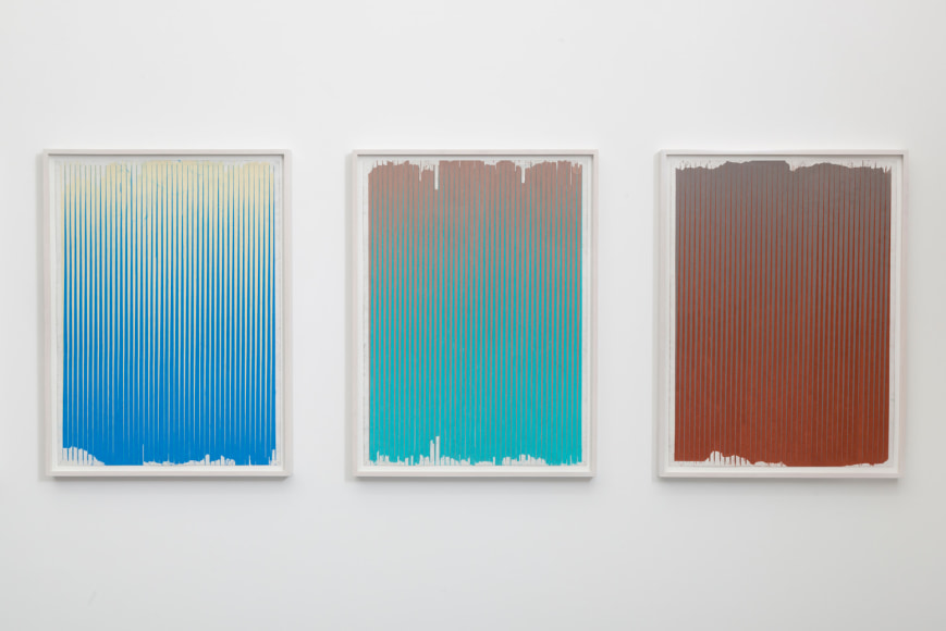 Installation view of Andrew Brischler "Lonely Planet"