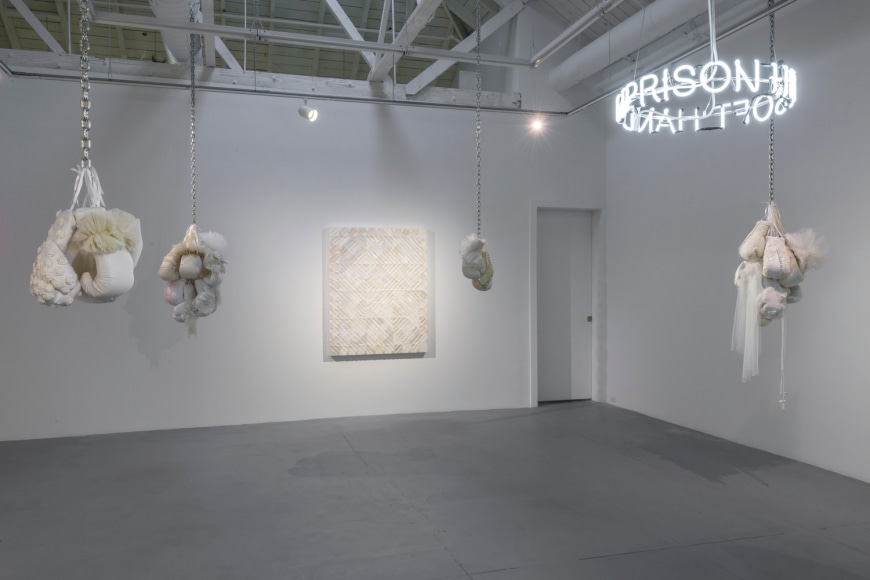 Installation view of "Let Her Rave"