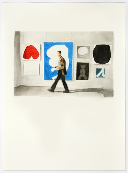 Ellsworth, 2016, Watercolor on paper