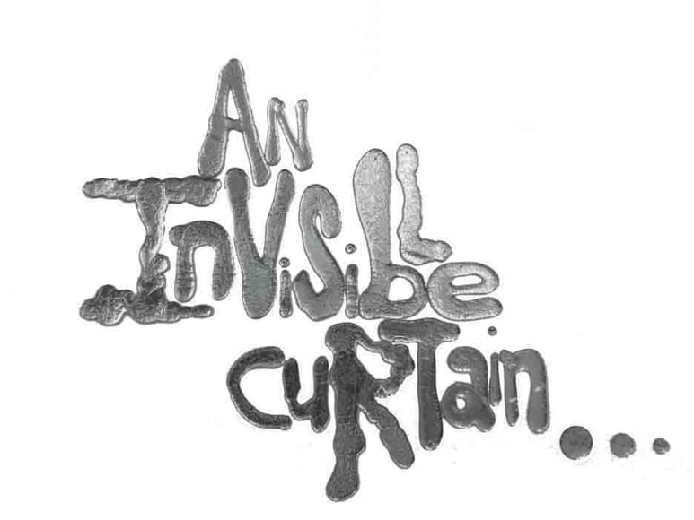Rob Wynne, An Invisible Curtain..., 2014