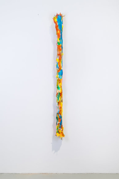 Lynda Benglis Sparkle Baton, 2015