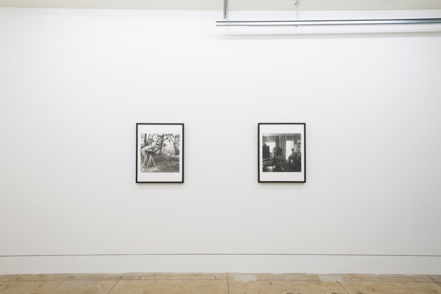 Installation of Bunny Yeager How I Photograph Myself