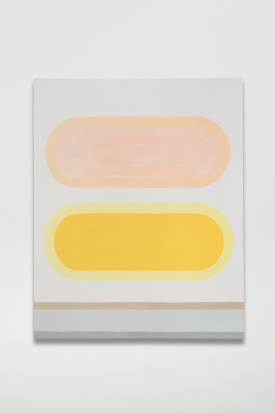 Hondo Wash, 2016, Oil on dyed linen