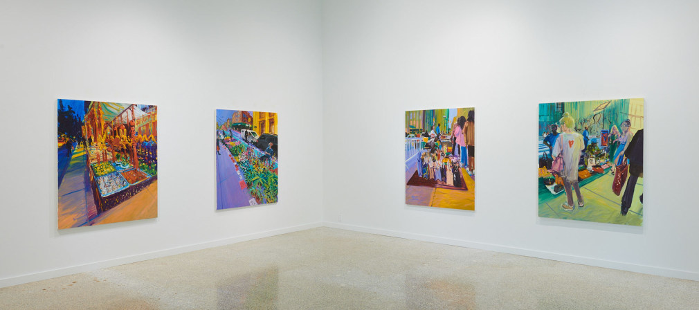 Installation view, Deborah Brown: Street Smarts, 2023  GAVLAK Palm Beach
