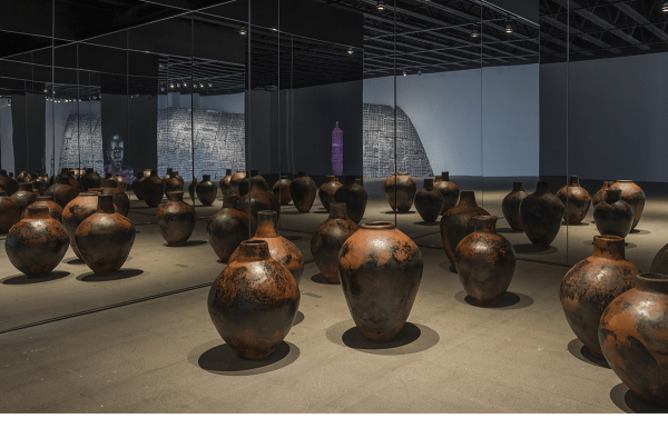 Installation view, Simone Leigh: I ran to the rock to hide my face the rock cried out no hiding place, Kansas City Art Institute