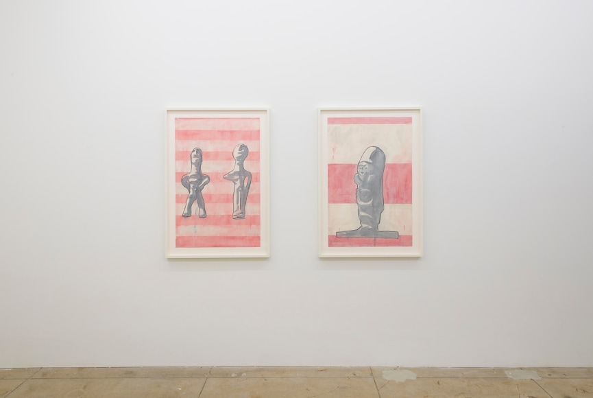 Installation of Donald Baechler Early Work 1980 - 1984