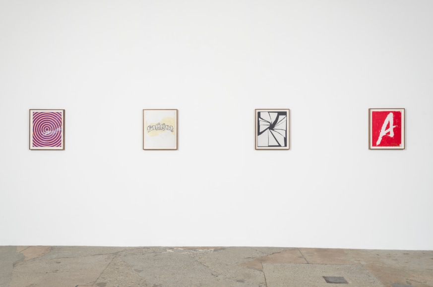 Installation view of Andrew Brischler "Punk & Faggotry"