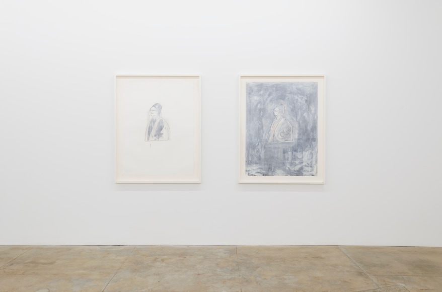 Installation of Donald Baechler Early Work 1980 - 1984