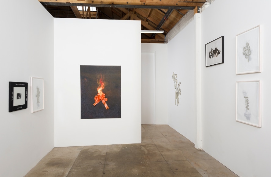 Rob Wynne, The Backstage of the Universe Install, GAVLAK Los Angeles