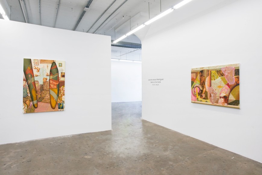 Installation view Jose de Jesus Rodriguez: Back on the Inside, 2021