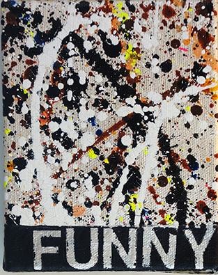 Funny, 2015, Acrylic on canvas