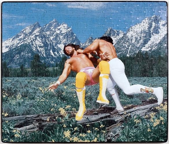 Seismos, 2009 Collage on paper