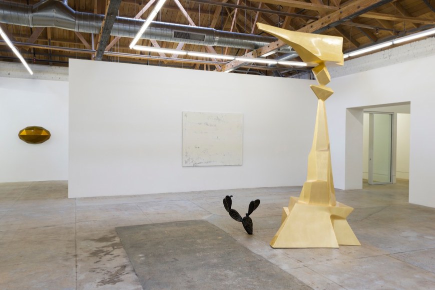 Installation view of Vincent Szarek "Like A Rock"