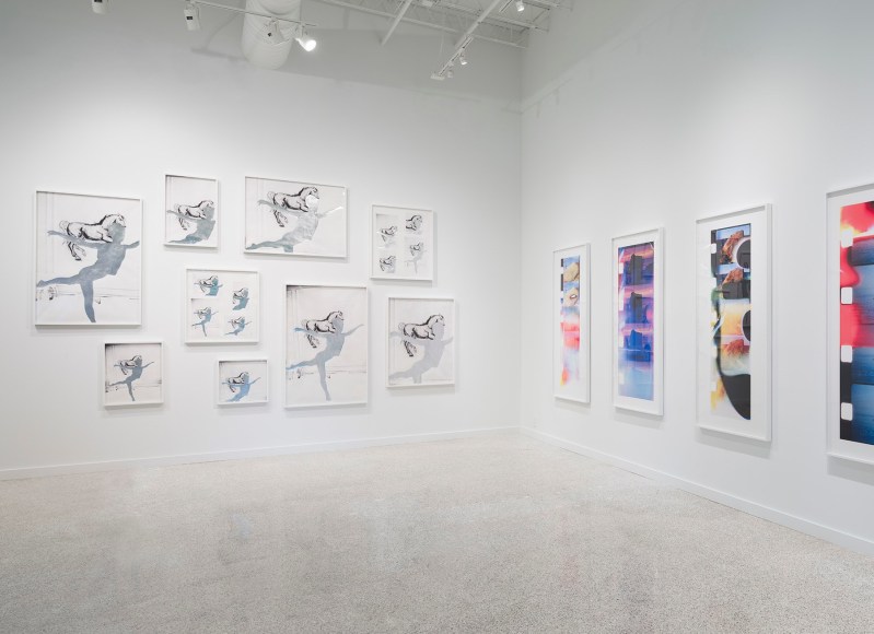 Installation view, T. J. Wilcox, 2023