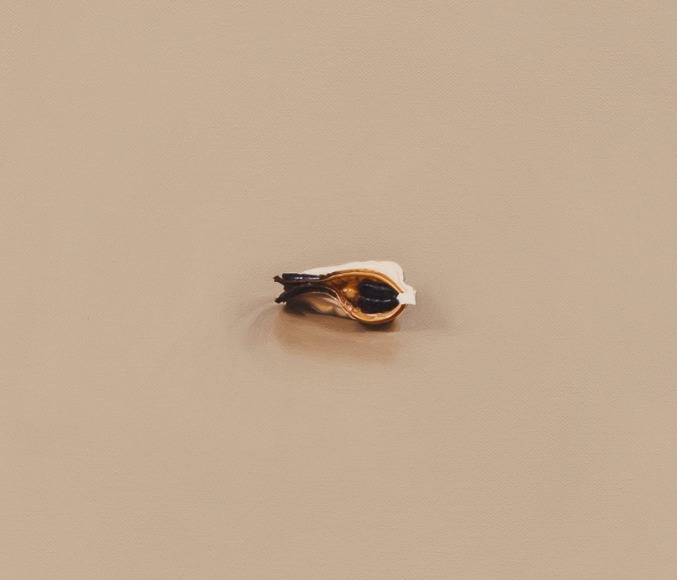 Detail of I Don't Want to Talk About It, 1989, Oil on canvas stretched on board
