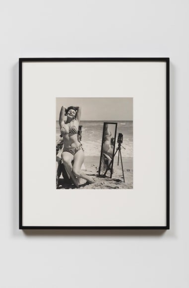 Bunny in 2-pc. Suit with Mirror and Camera, 1955