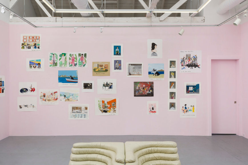 Installation view of "The TImes"