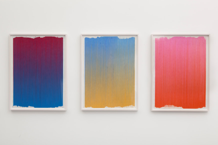 Installation view of Andrew Brischler "Lonely Planet"