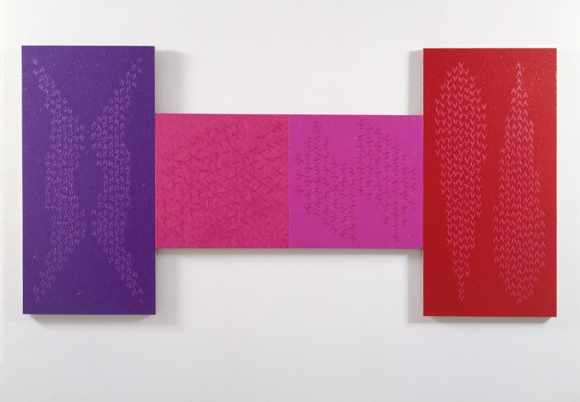 Linda Daniels Decorative Figure on an Ornamental Ground, 1993