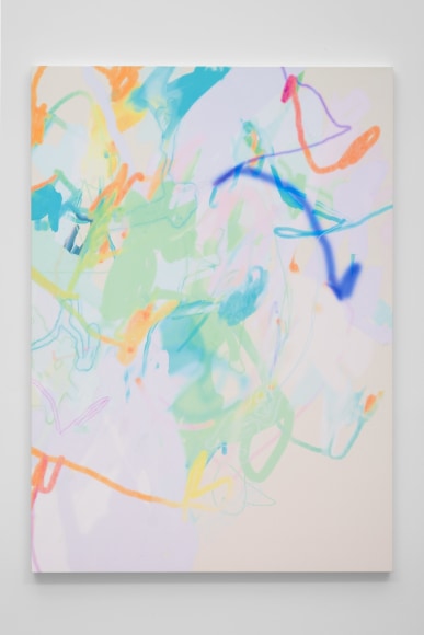 Brain Dust Matcha Latte, 2017, Archival inkjet print and acrylic on canvas