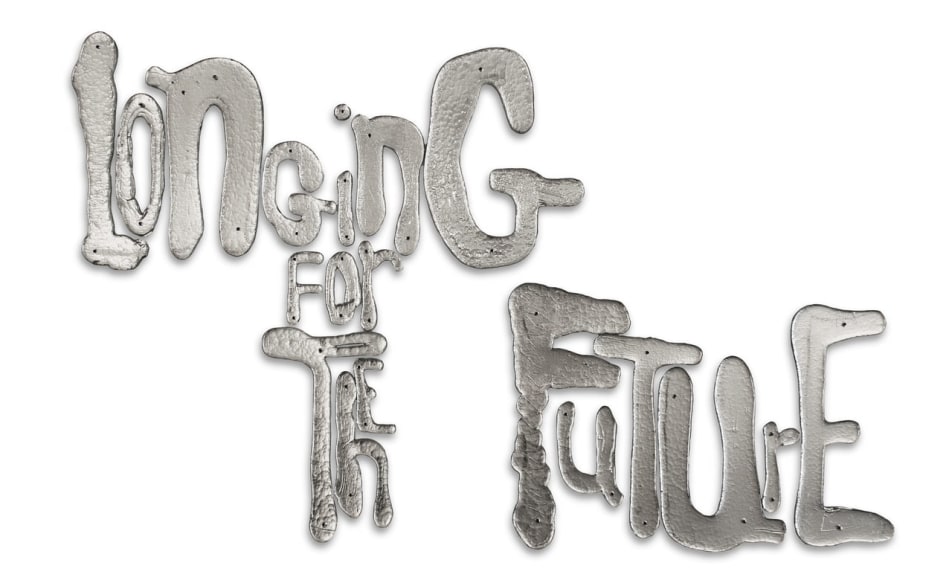 Longing For The Future, 2017, Poured and mirrored glass