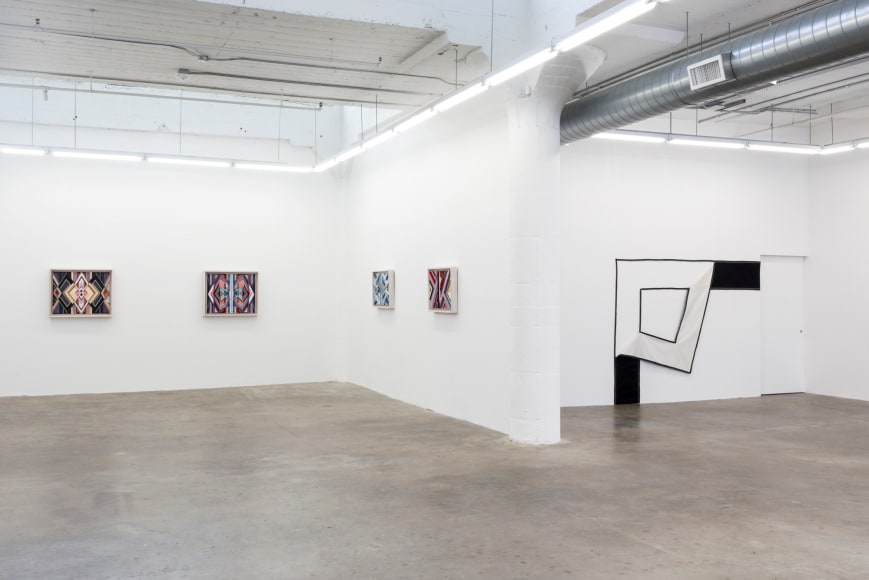 Karen Carson: Middle Ground, Installation view, GAVLAK Los Angeles, 2021