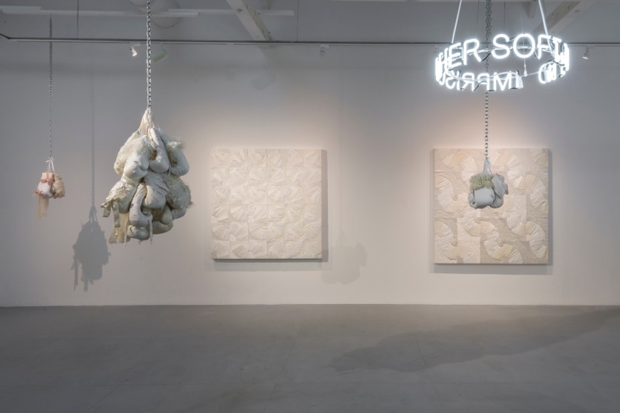 Installation view of "Let Her Rave"