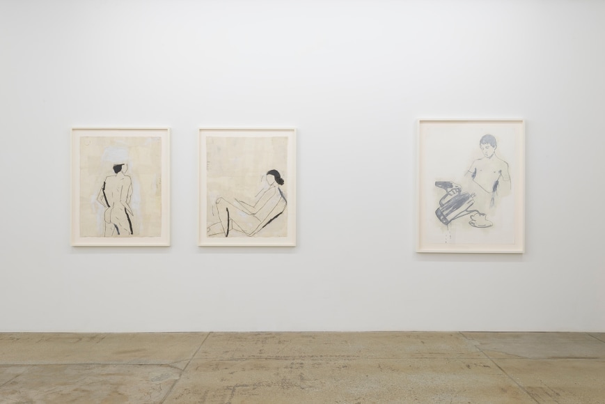 Installation of Donald Baechler Early Work 1980 - 1984