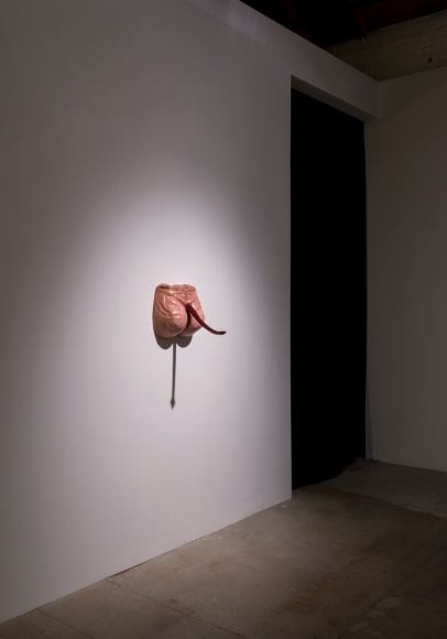 Installation view of Marnie Weber "Chapel of the Moon"