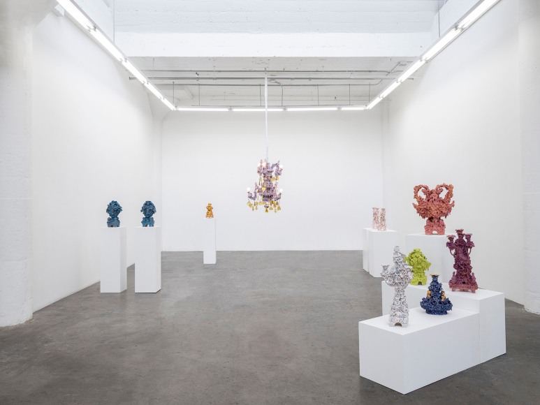 Installation view, Cannons Buried in Flowers, 2023