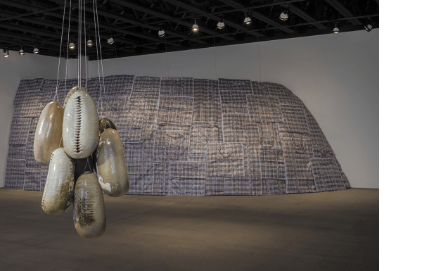 Installation view, Simone Leigh: I ran to the rock to hide my face the rock cried out no hiding place, Kansas City Art Institute