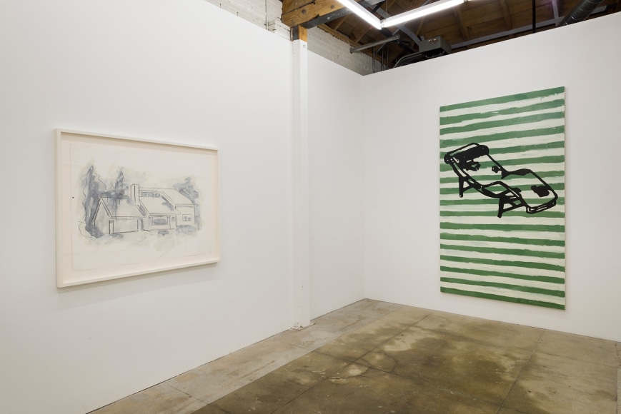 Installation of Donald Baechler Early Work 1980 - 1984