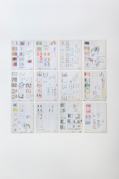 David Haxton, 12 Sketches for Films, 1972-1977