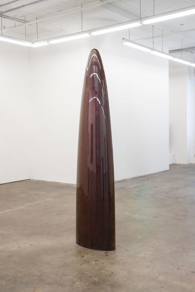 Gisela Col&oacute;n Parabolic Monolith (Obsidian Matter), 2021