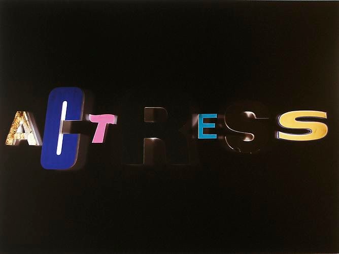 Actress, 2000 C-print