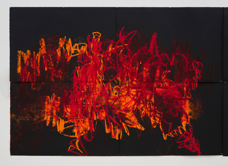 Awilda Sterling, . . . blindfolded (Panel 1), 2022