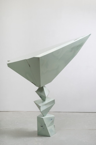 Semi-precious, 2015 Urethane, polyester body filler, fiberglass, cardboard
