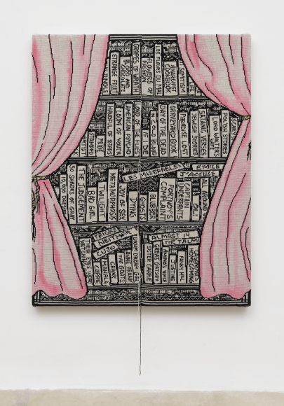 Lisa Anne Auerbach, Illicit Library: Les Fleurs Du Mal, 2023