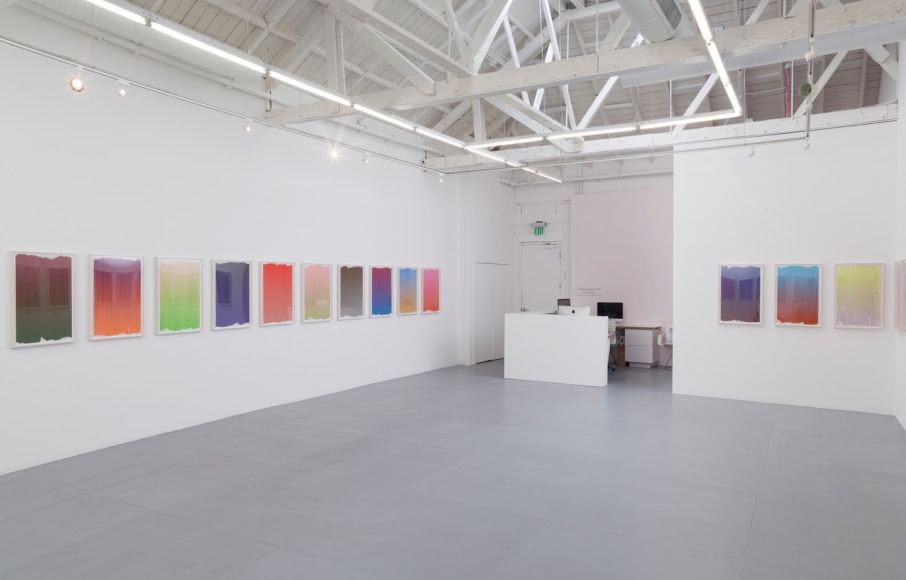 Installation view of Andrew Brischler "Lonely Planet"